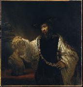 Rembrandt, Aristotle with a Bust of Homer